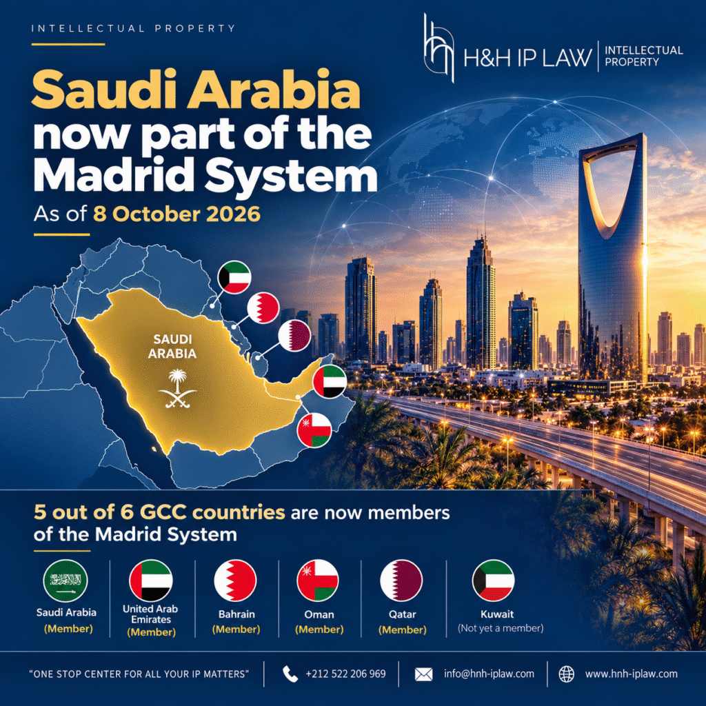 Saudi Arabia joins the Madrid System in October 2026 – International trademark protection – H&H IP LAW